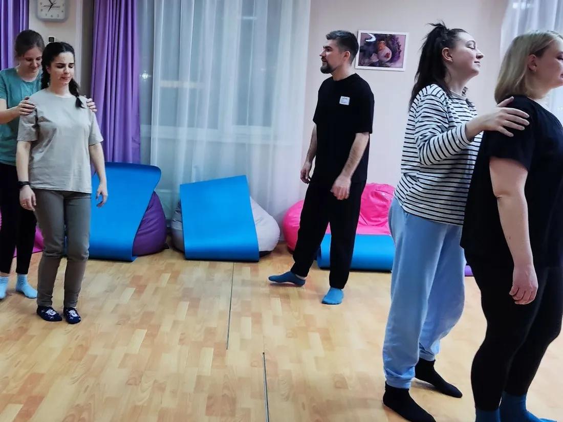 Работа в парах на группе